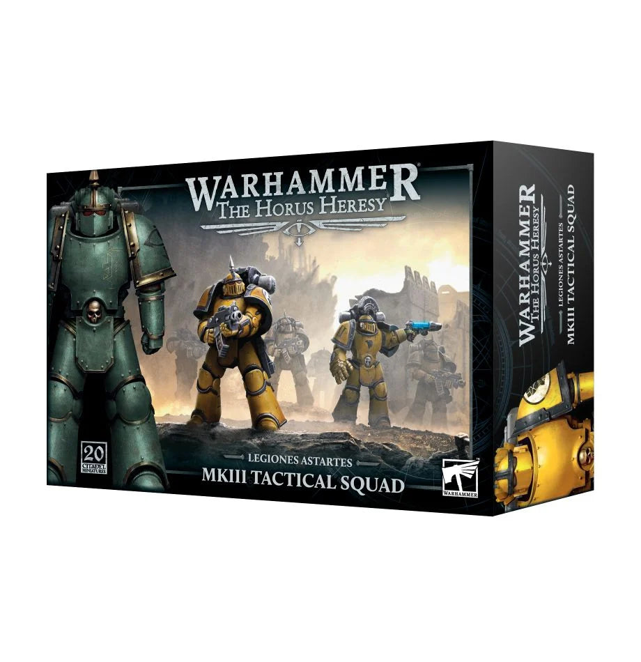 Warhammer 40K: The Horus Heresy MIII Tactical Squad | Dragon's Lair Comics and Fantasy Houston TX