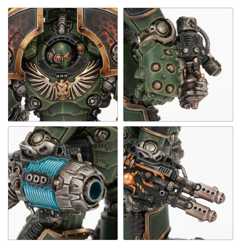 Warhammer Horus Heresy: Saturnine Terminator Squad | Dragon's Lair Comics and Fantasy Houston TX
