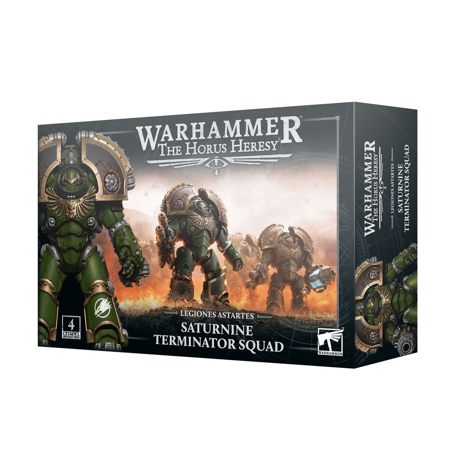 Warhammer Horus Heresy: Saturnine Terminator Squad | Dragon's Lair Comics and Fantasy Houston TX