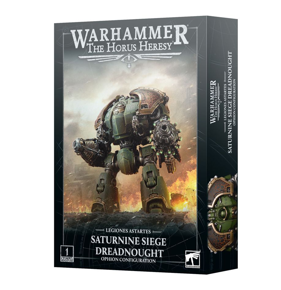 Warhammer Horus Heresy: Saturnine Siege Dreadnought – Ophion Configuration | Dragon's Lair Comics and Fantasy Houston TX
