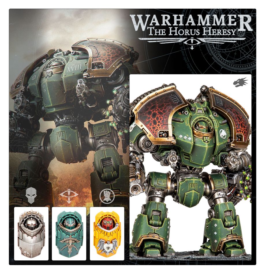 Warhammer Horus Heresy: Saturnine Siege Dreadnought – Ophion Configuration | Dragon's Lair Comics and Fantasy Houston TX