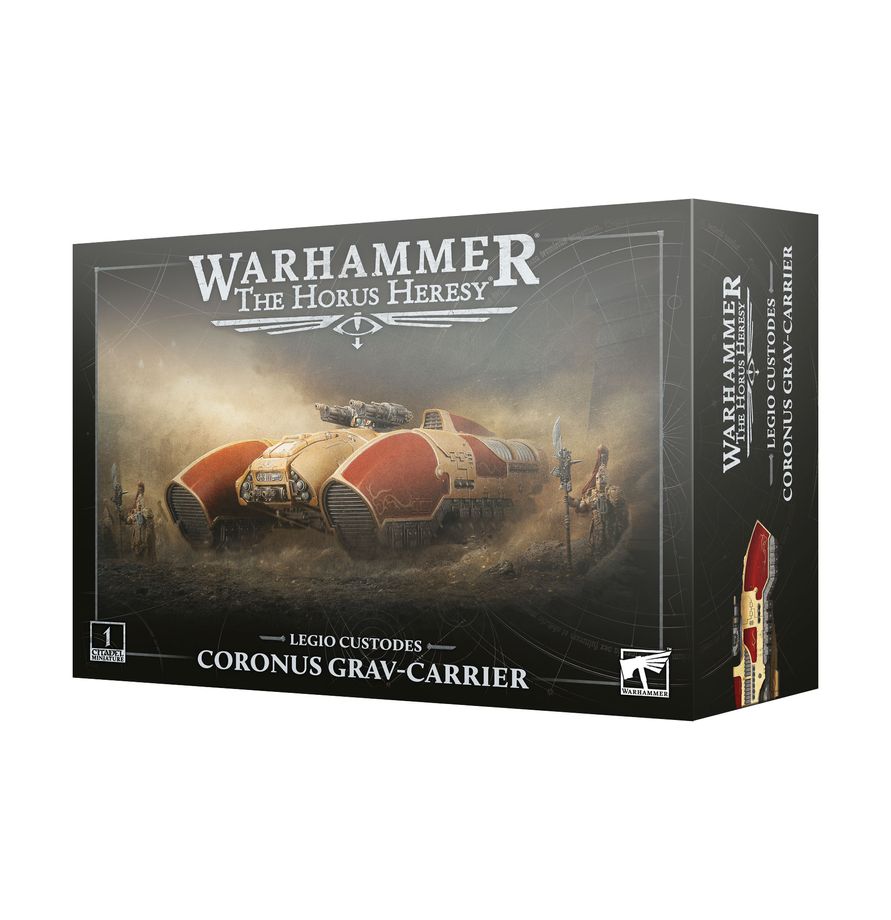 Warhammer 40K: The Horus Heresy: Legio Custodes: Coronus Grav-Carrier | Odin's Place