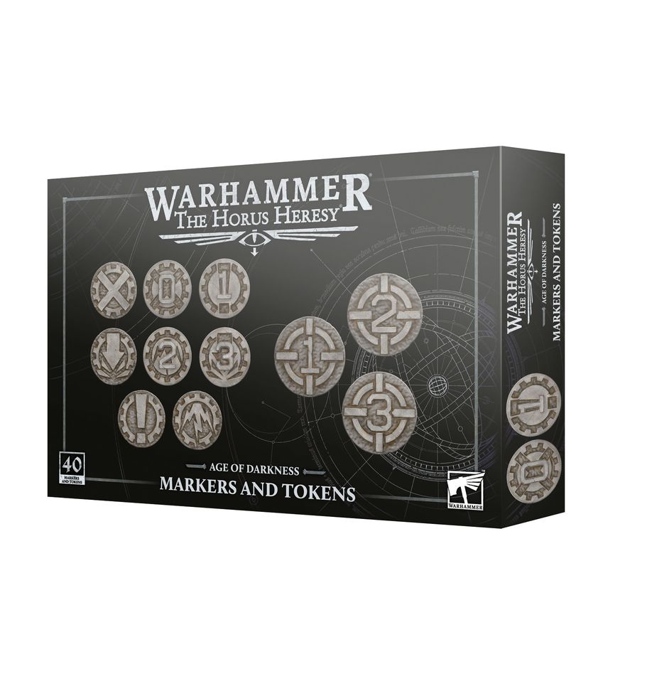 Warhammer Horus Heresy: Age of Darkness Markers and Tokens | Dragon's Lair Comics and Fantasy Houston TX