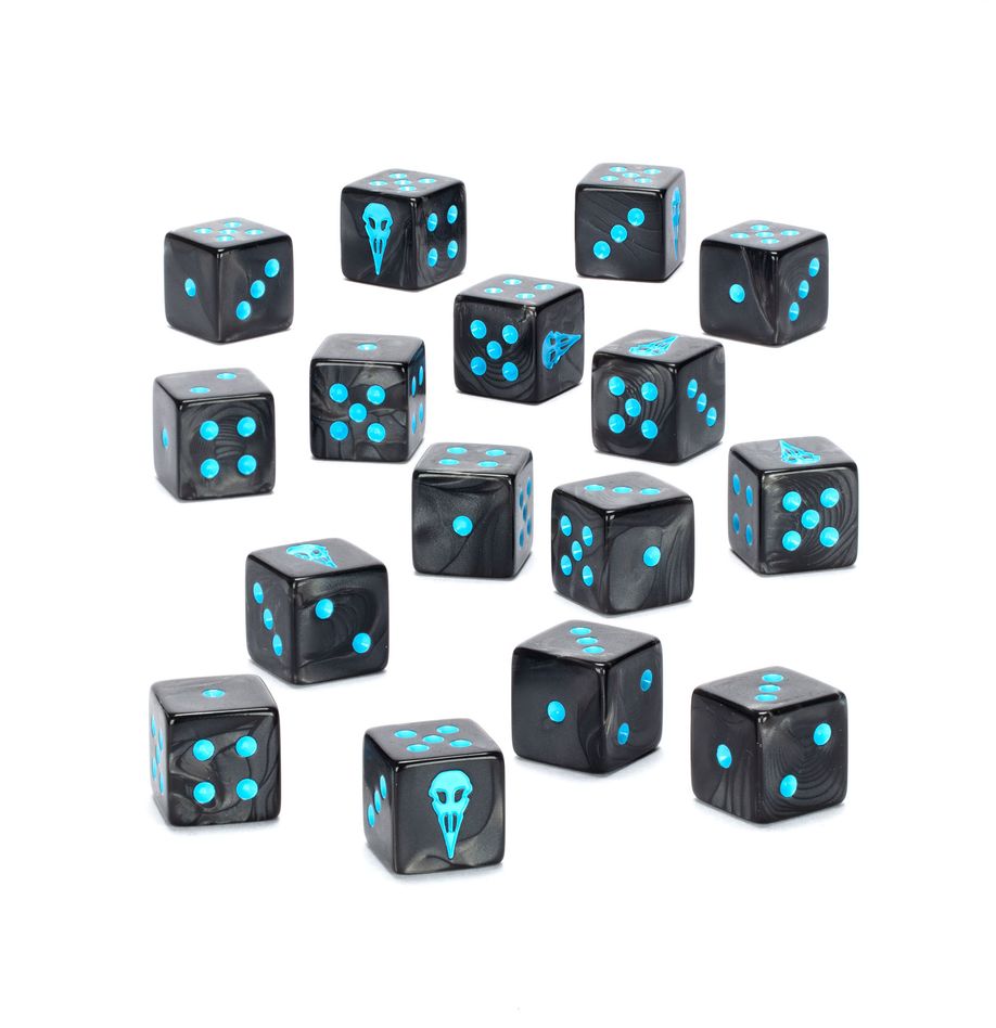 Warhammer 40k: Raven Guard Dice | Dragon's Lair Comics and Fantasy Houston TX