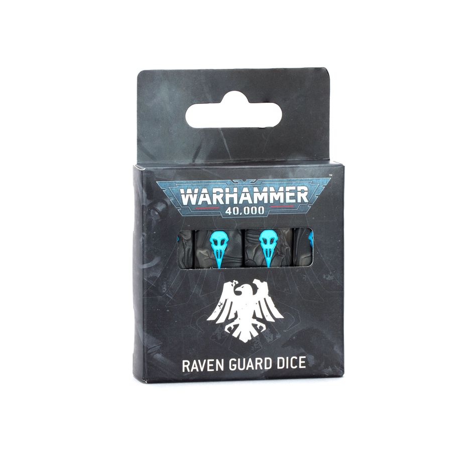 Warhammer 40k: Raven Guard Dice | Dragon's Lair Comics and Fantasy Houston TX