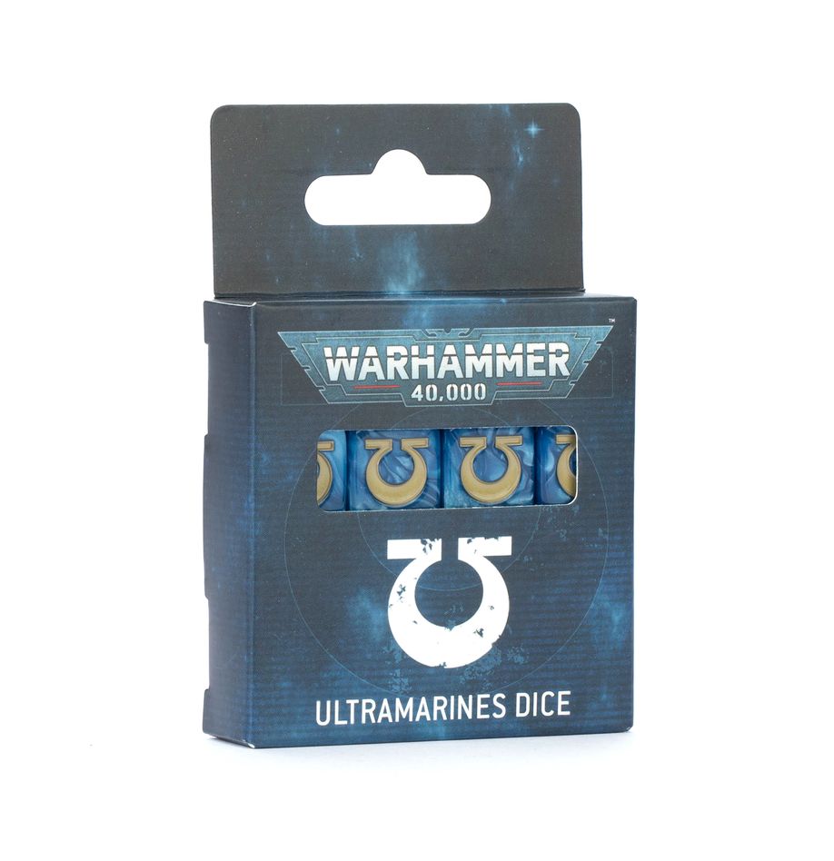 Warhammer 40k: Ultramarines Dice | Dragon's Lair Comics and Fantasy Houston TX