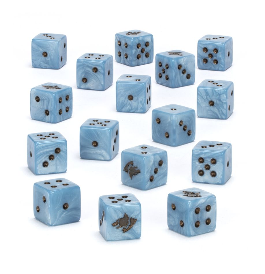 Warhammer 40K: Space Wolves Dice Set | Dragon's Lair Comics and Fantasy Houston TX