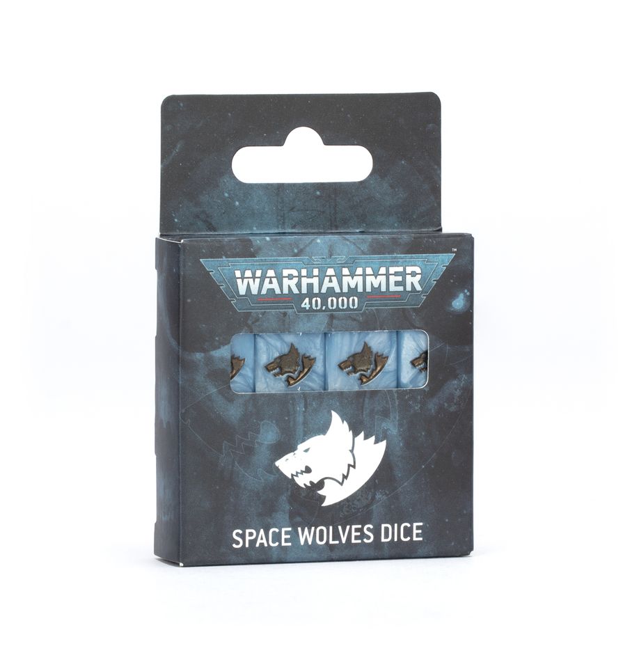 Warhammer 40K: Space Wolves Dice Set | Dragon's Lair Comics and Fantasy Houston TX