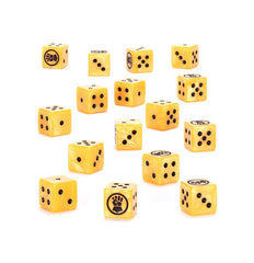 Warhammer 40k: Imperial Fists Dice | Dragon's Lair Comics and Fantasy Houston TX