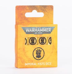 Warhammer 40k: Imperial Fists Dice | Dragon's Lair Comics and Fantasy Houston TX