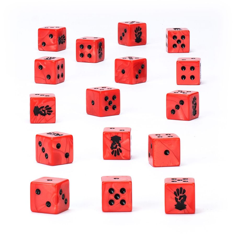 Warhammer 40k: Red Corsairs Dice | Odin's Place