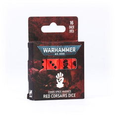 Warhammer 40k: Red Corsairs Dice | Odin's Place