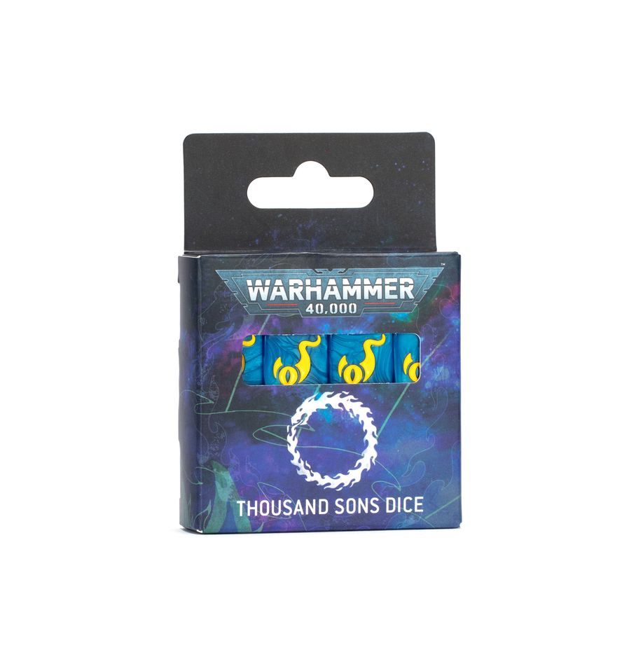 Warhammer 40k: Thousand Sons Dice Set | Dragon's Lair Comics and Fantasy Houston TX