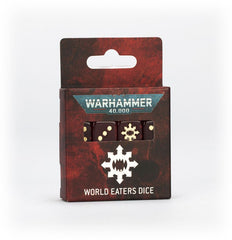 Warhammer 40k: World Eaters Dice | Dragon's Lair Comics and Fantasy Houston TX