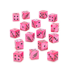 Warhammer 40k: Emporers Children Dice Set | Dragon's Lair Comics and Fantasy Houston TX