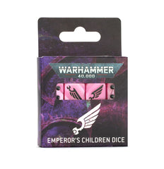 Warhammer 40k: Emporers Children Dice Set | Dragon's Lair Comics and Fantasy Houston TX