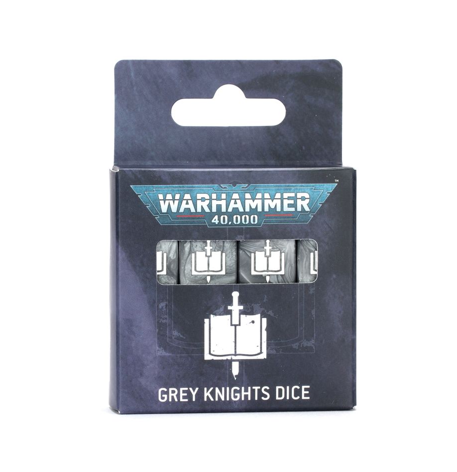 Warhammer 40k: Grey Knight Dice Set | Dragon's Lair Comics and Fantasy Houston TX