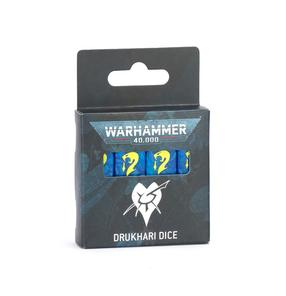 Warhammer 40k: Drukhari Dice Set | Dragon's Lair Comics and Fantasy Houston TX