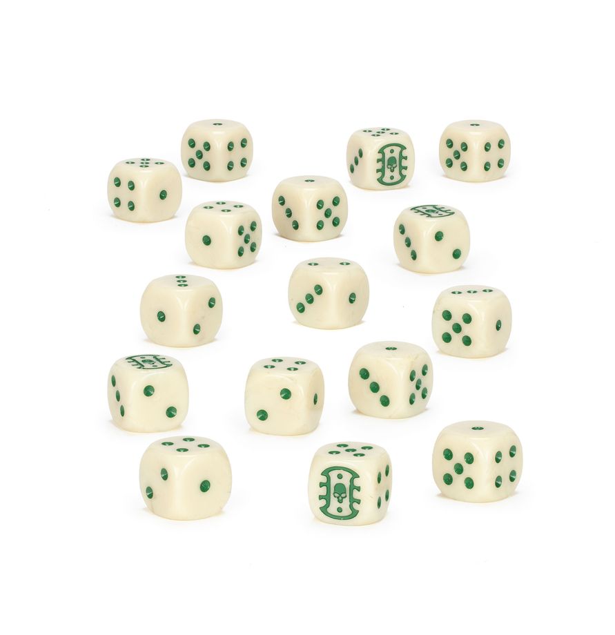 Warhammer Age of Sigmar: Ossiarch Bonereapers Dice Set | Odin's Place