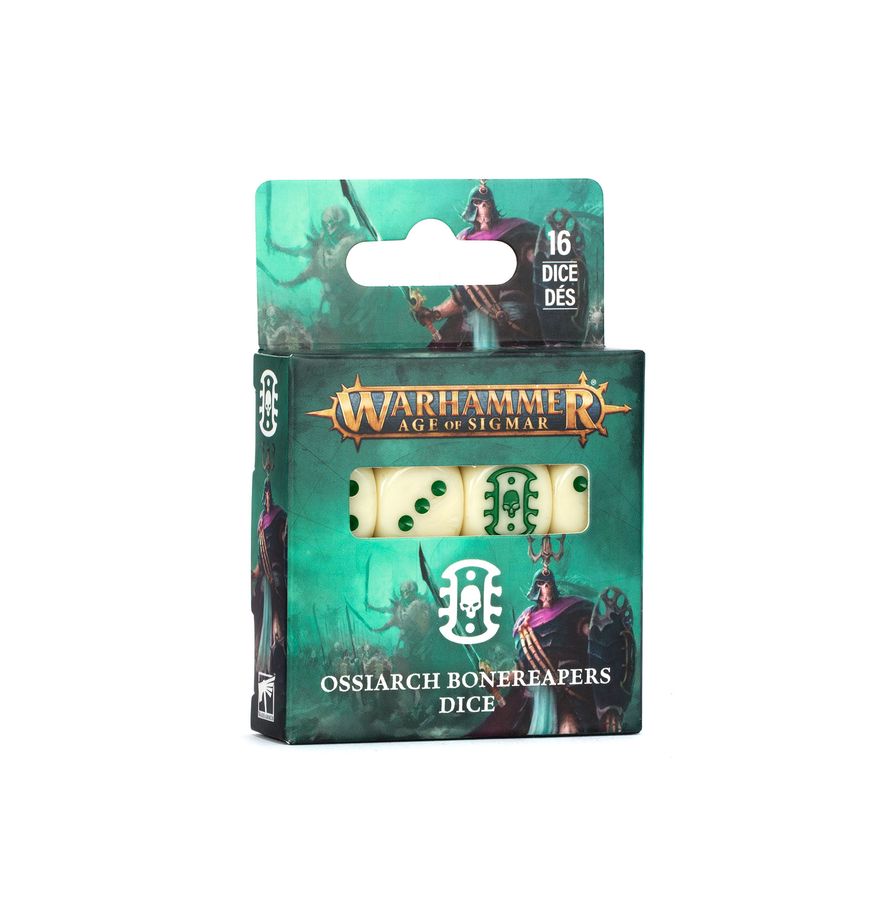 Warhammer Age of Sigmar: Ossiarch Bonereapers Dice Set | Odin's Place