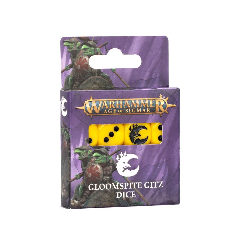 Warhammer Age of Sigmar: Gloomspite Gitz Dice | Dragon's Lair Comics and Fantasy Houston TX