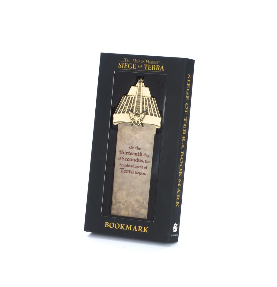 Black Library: The Horus Heresy Siege of Terra Bookmark | Dragon's Lair Comics and Fantasy Houston TX
