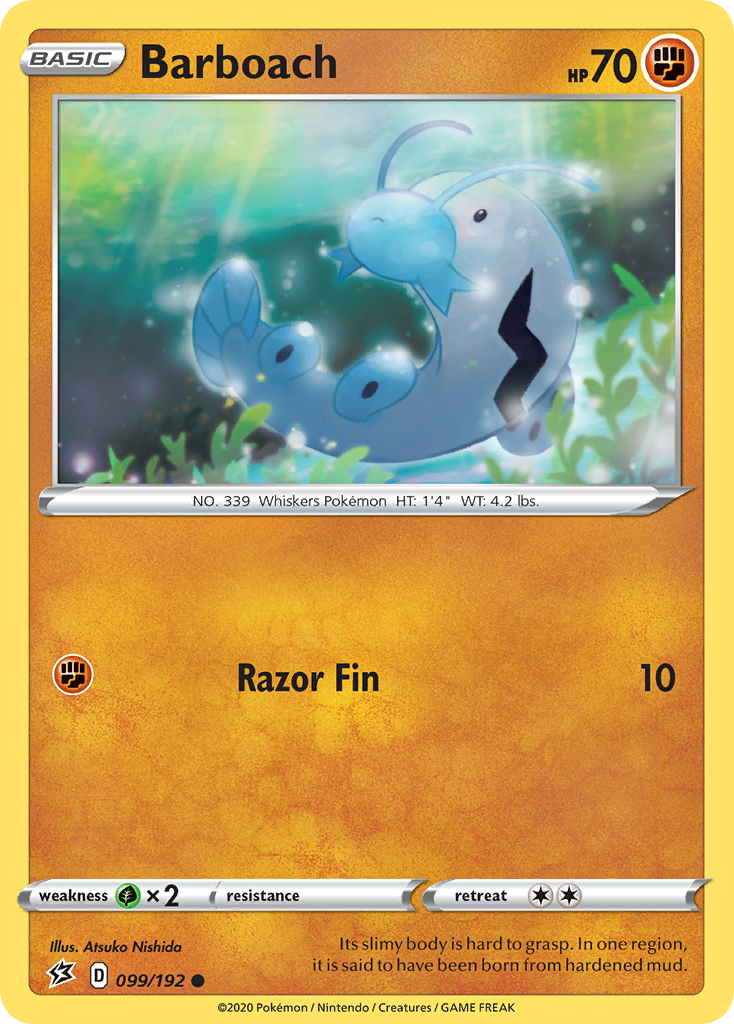 Barboach (099/192) [Sword & Shield: Rebel Clash] | Odin's Place