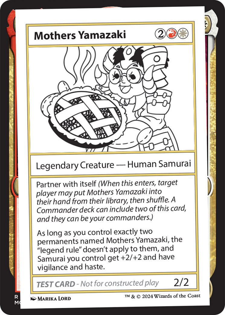 Mothers Yamazaki [Mystery Booster 2 Playtest Cards] | Dragon's Lair Comics and Fantasy Houston TX