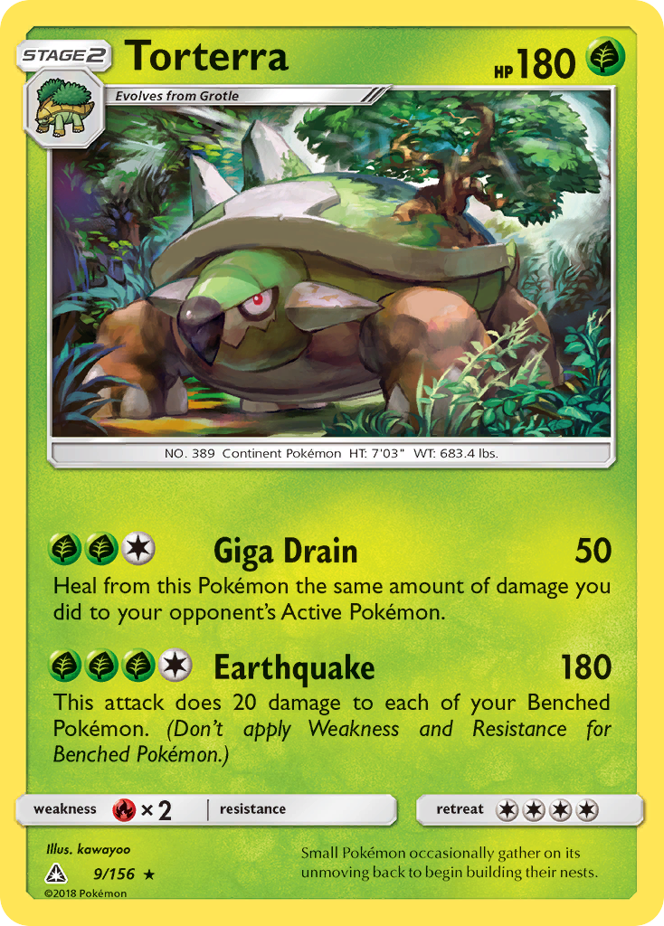 Torterra (9/156) (League Promo) [Sun & Moon: Ultra Prism] | Odin's Place