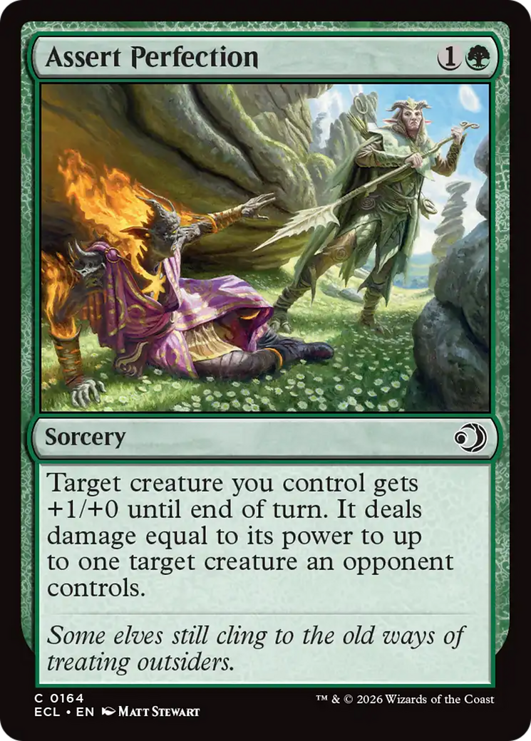 Assert Perfection [Lorwyn Eclipsed] | Odin's Place