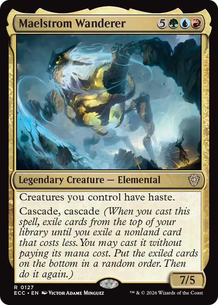 Maelstrom Wanderer [Lorwyn Eclipsed Commander] | Odin's Place