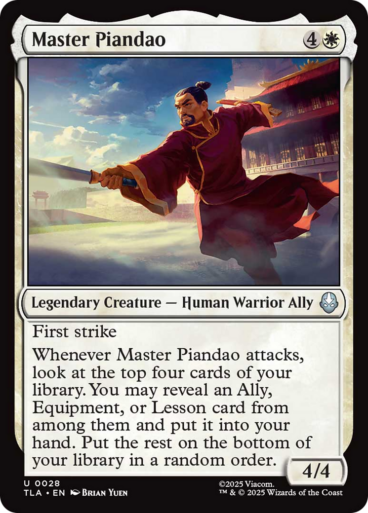 Master Piandao [Avatar: The Last Airbender] | Dragon's Lair Comics and Fantasy Houston TX