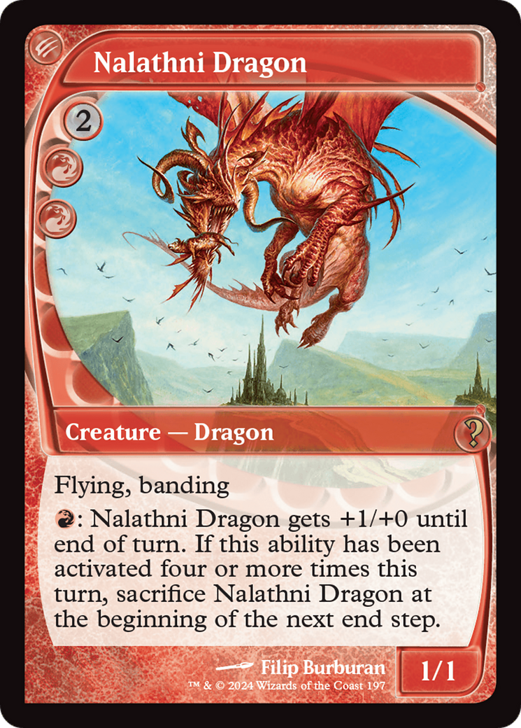 Nalathni Dragon (Future Sight) [Mystery Booster 2] | Dragon's Lair Comics and Fantasy Houston TX