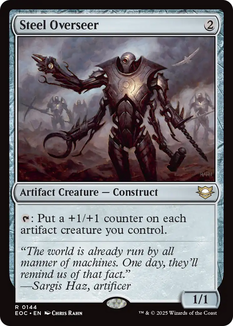 Steel Overseer [Edge of Eternities Commander] | Dragon's Lair Comics and Fantasy Houston TX