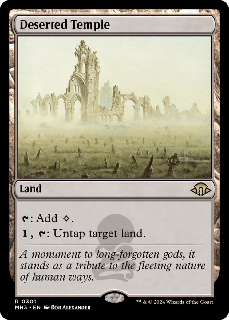 Deserted Temple [Modern Horizons 3] | Dragon's Lair Comics and Fantasy Houston TX