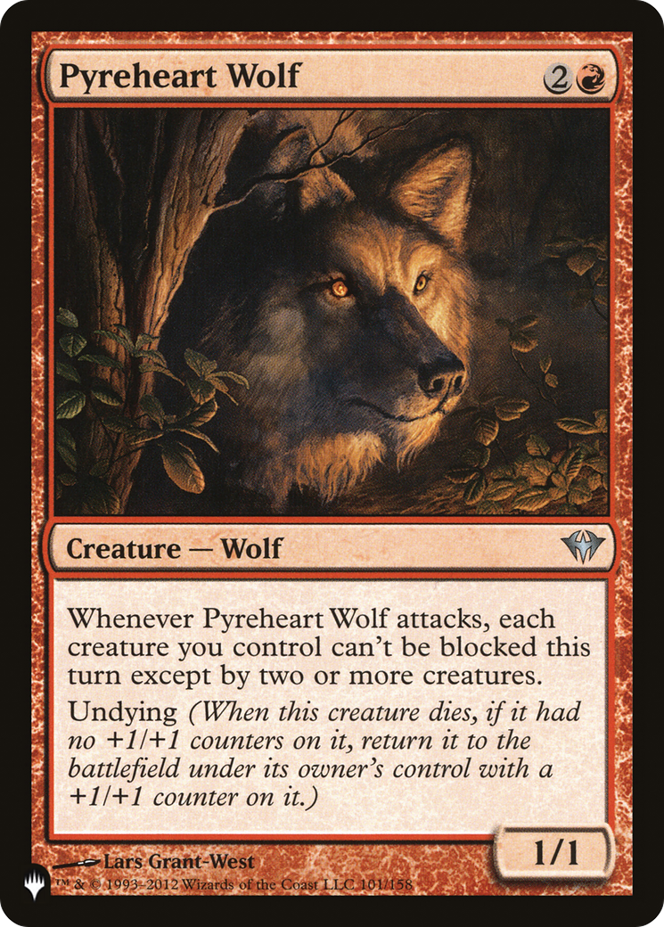 Pyreheart Wolf [The List] | Dragon's Lair Comics and Fantasy Houston TX