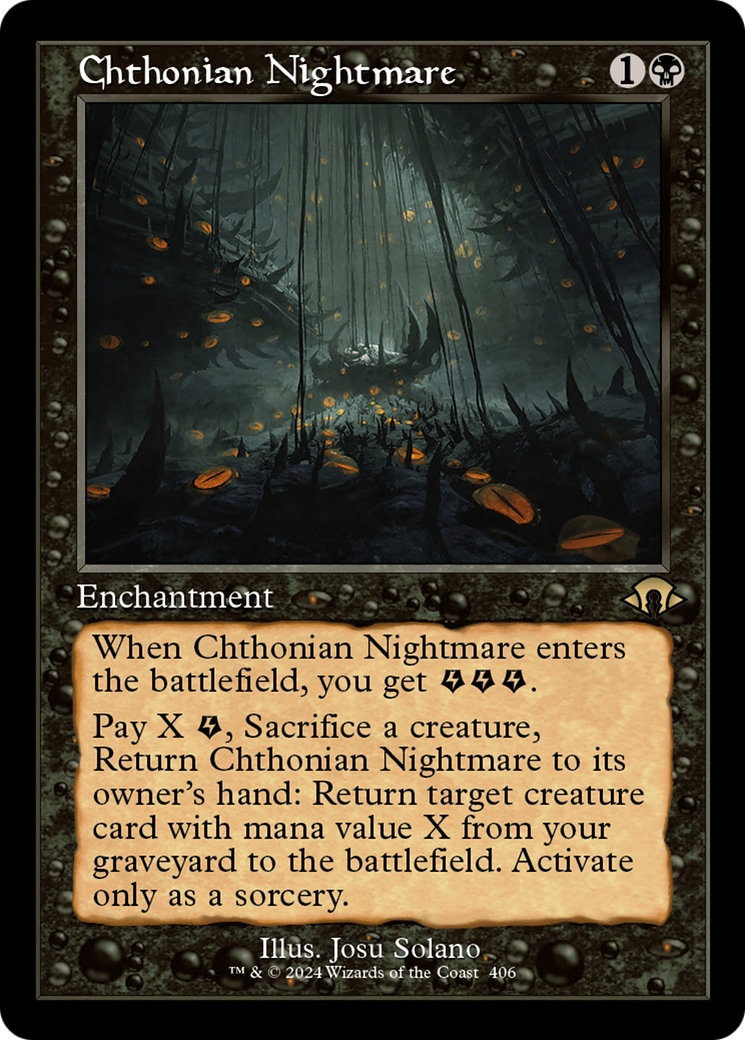 Chthonian Nightmare (Retro) [Modern Horizons 3] | Dragon's Lair Comics and Fantasy Houston TX