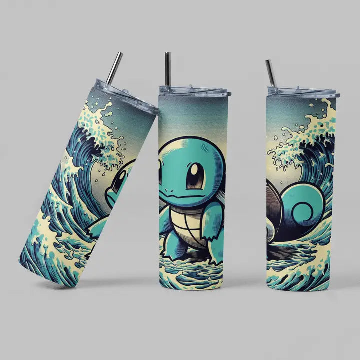 The Geek Boutique: Squirt Poke Anime Video Game TV Inspired Tumbler | Dragon's Lair Comics and Fantasy Houston TX