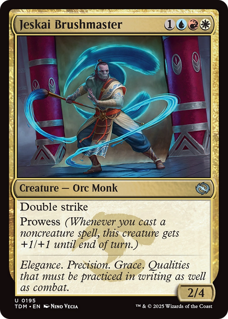 Jeskai Brushmaster [Tarkir: Dragonstorm] | Dragon's Lair Comics and Fantasy Houston TX