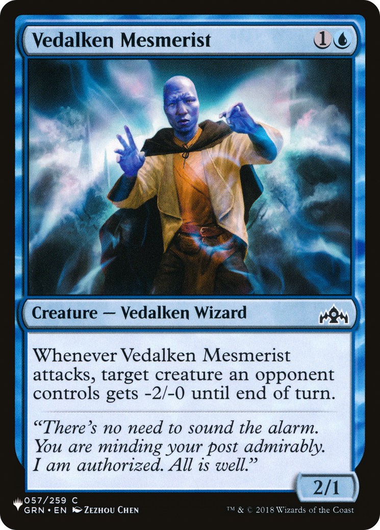 Vedalken Mesmerist [The List] | Dragon's Lair Comics and Fantasy Houston TX