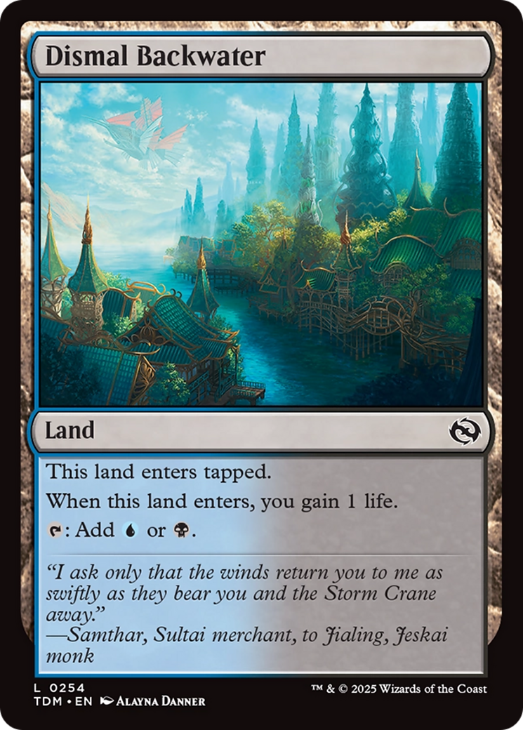 Dismal Backwater [Tarkir: Dragonstorm] | Dragon's Lair Comics and Fantasy Houston TX