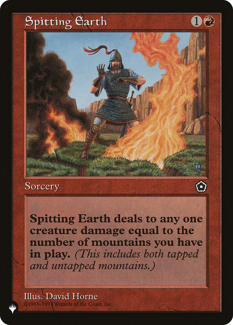 Spitting Earth [The List] | Dragon's Lair Comics and Fantasy Houston TX