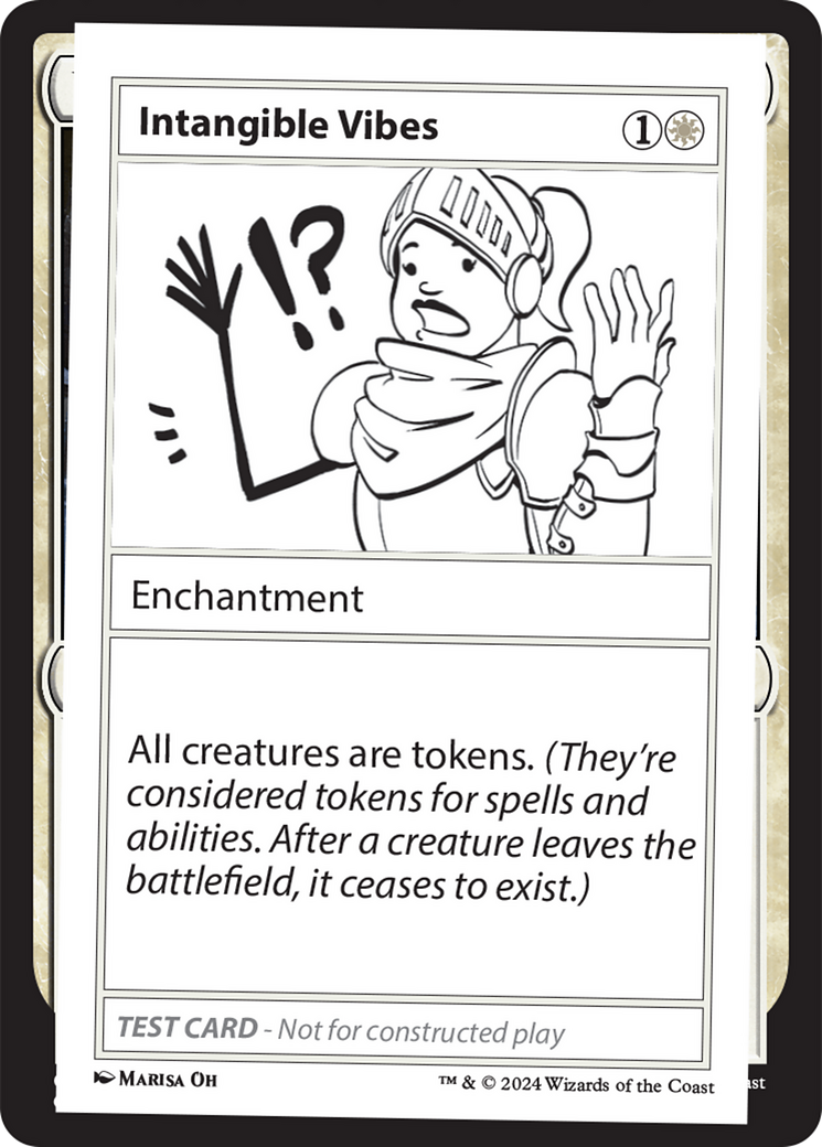 Intangible Vibes [Mystery Booster 2 Playtest Cards] | Dragon's Lair Comics and Fantasy Houston TX