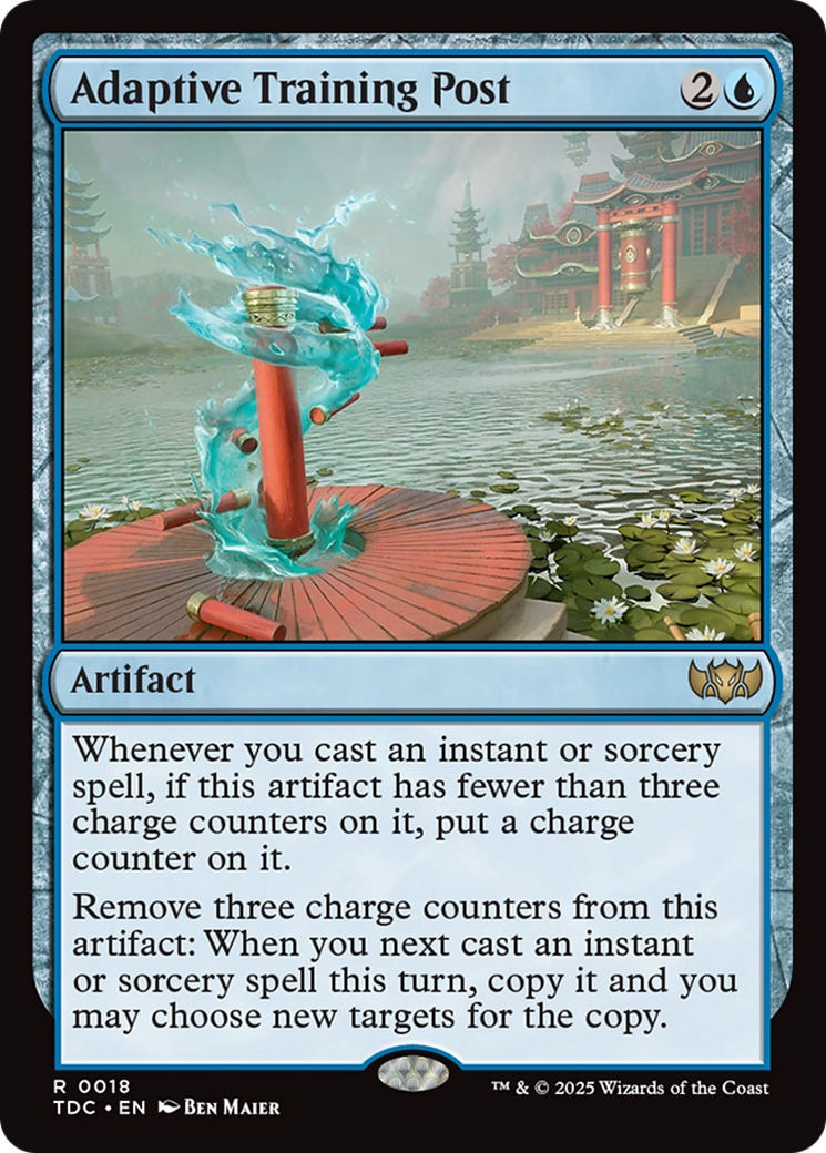 Adaptive Training Post [Tarkir: Dragonstorm Commander] | Dragon's Lair Comics and Fantasy Houston TX