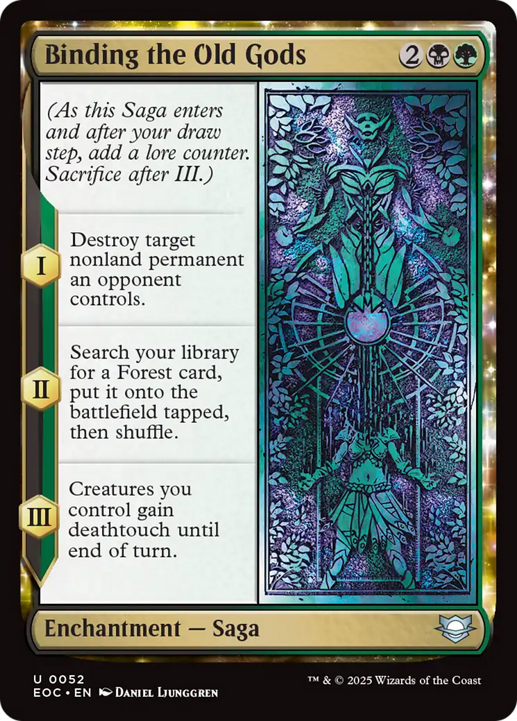 Binding the Old Gods [Edge of Eternities Commander] | Dragon's Lair Comics and Fantasy Houston TX