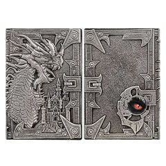 QMDirect 3D Faux-Leather Notebook / Journal - Silver Dragon | Dragon's Lair Comics and Fantasy Houston TX
