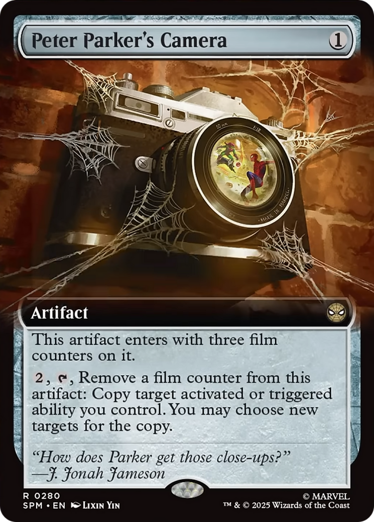 Peter Parker's Camera (Extended Art) [Marvel's Spider-Man] | Dragon's Lair Comics and Fantasy Houston TX