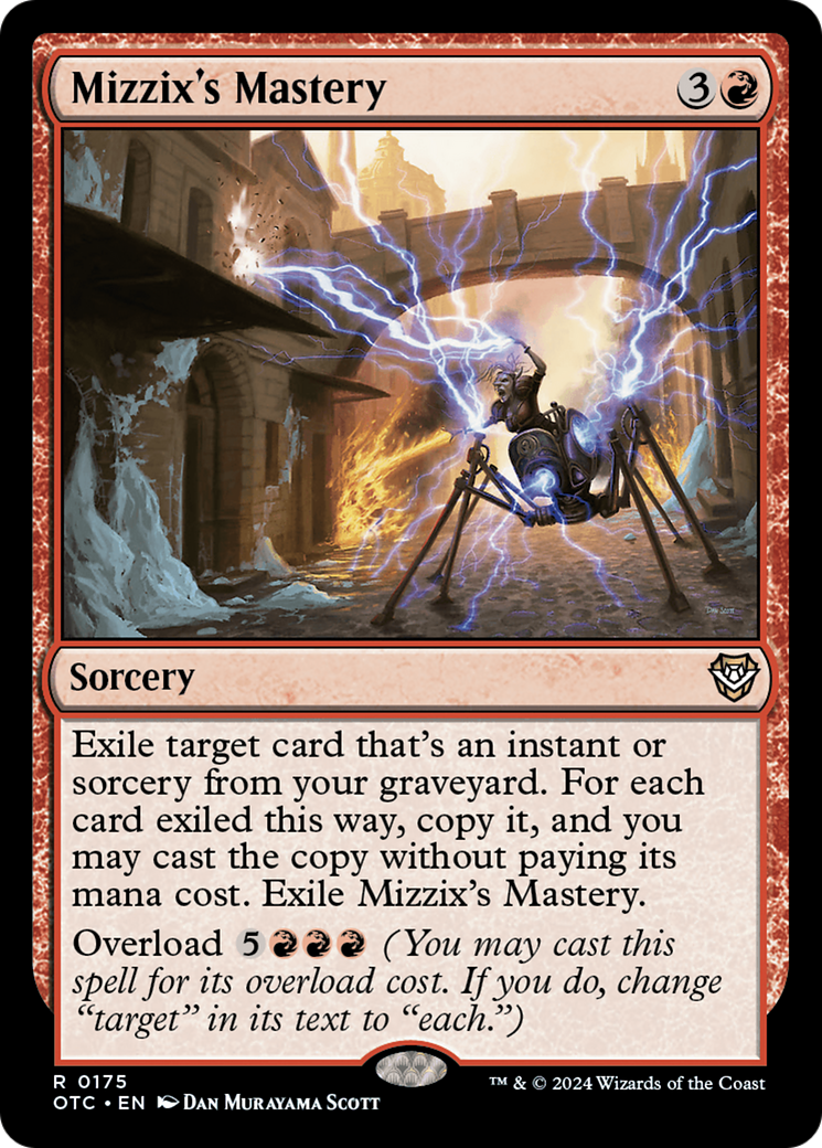 Mizzix's Mastery [Outlaws of Thunder Junction Commander] | Dragon's Lair Comics and Fantasy Houston TX