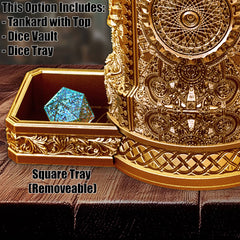 Wizard 12oz Dice Tower Tankard | TTRPG, D&D, Daggerheart | Dragon's Lair Comics and Fantasy Houston TX