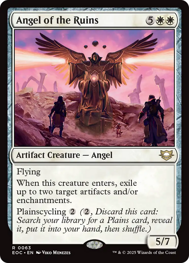 Angel of the Ruins [Edge of Eternities Commander] | Dragon's Lair Comics and Fantasy Houston TX